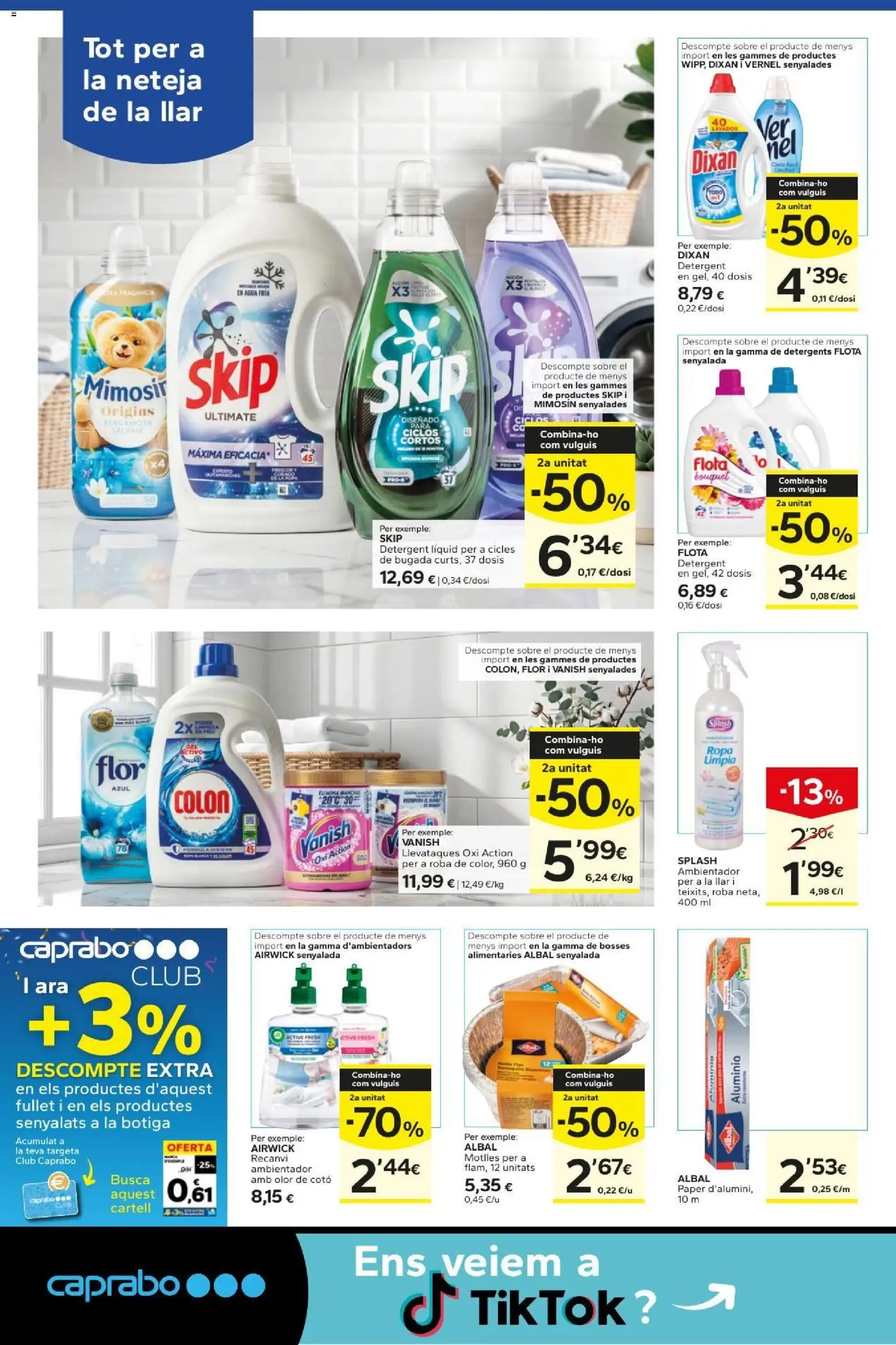 Caprabo folleto │ válido desde el 01/10/2026 | Página: 20 | Productos: Fragancia, Ropa, Ambientador, Agua