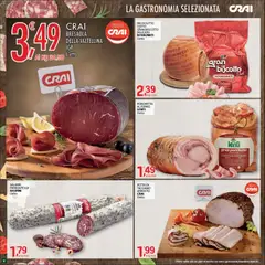 Anteprima del volantino CRAI volantino valido a partire dal 06/08/2026 | Pagina: 6 | Prodotti: Arrosto, Porchetta, Prosciutto Cotto, Salame