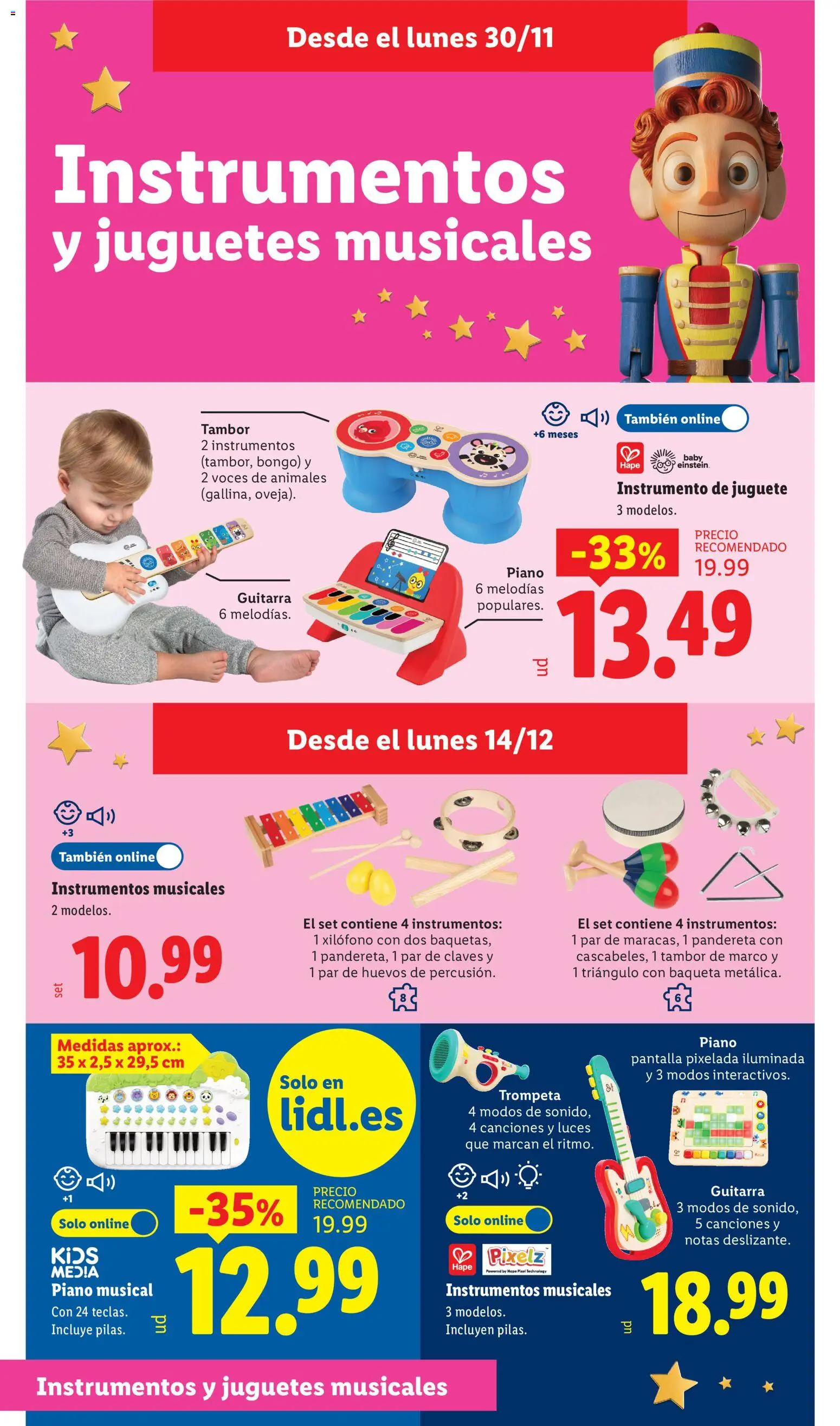 Lidl - Juguetes de aprendizaje │ válido desde el 21/10/2026 | Página: 12 | Productos: Huevos, Juguetes, Marco