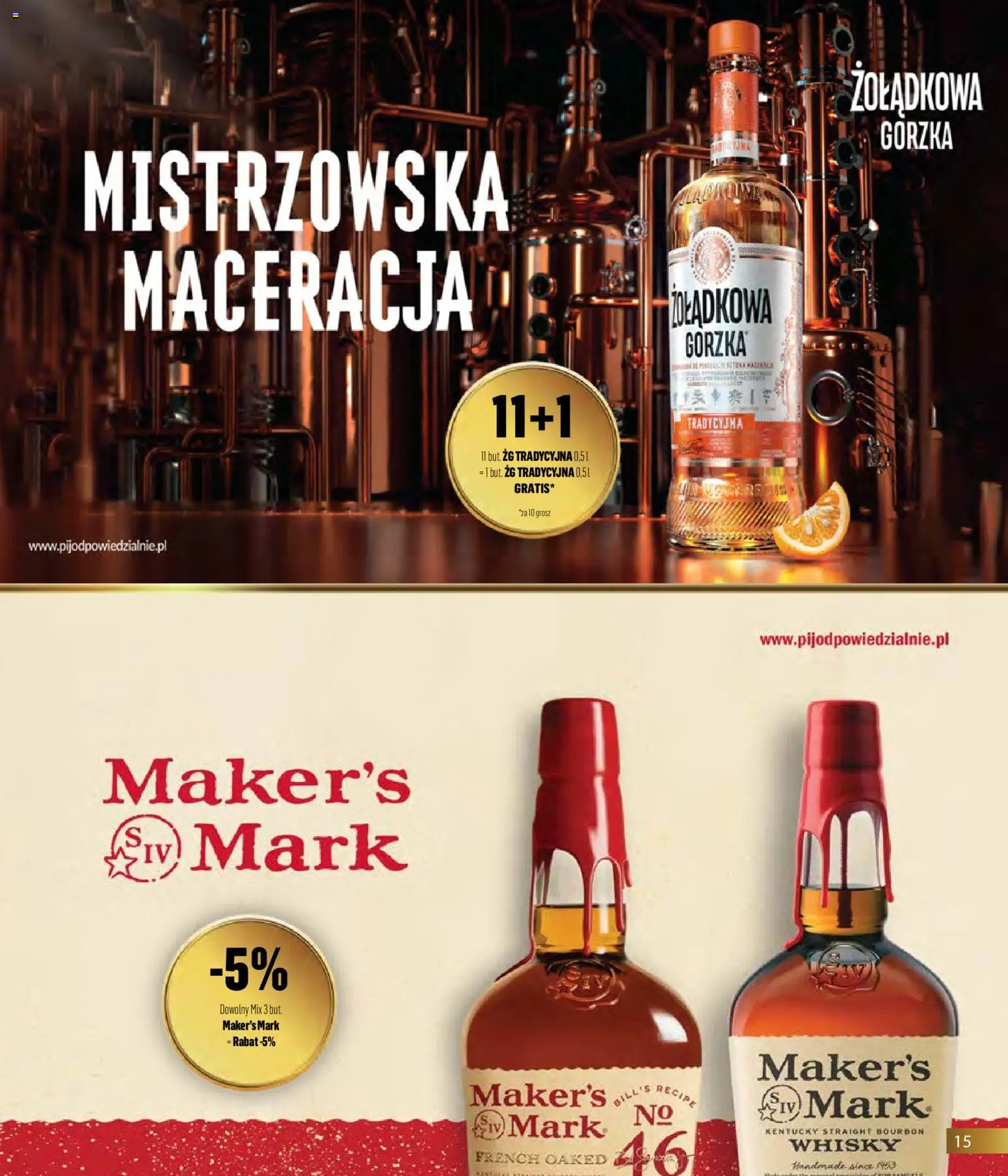 Eurocash gazetka - Horeca od 01.03.2026 | Strona: 15 | Produkty: Whisky