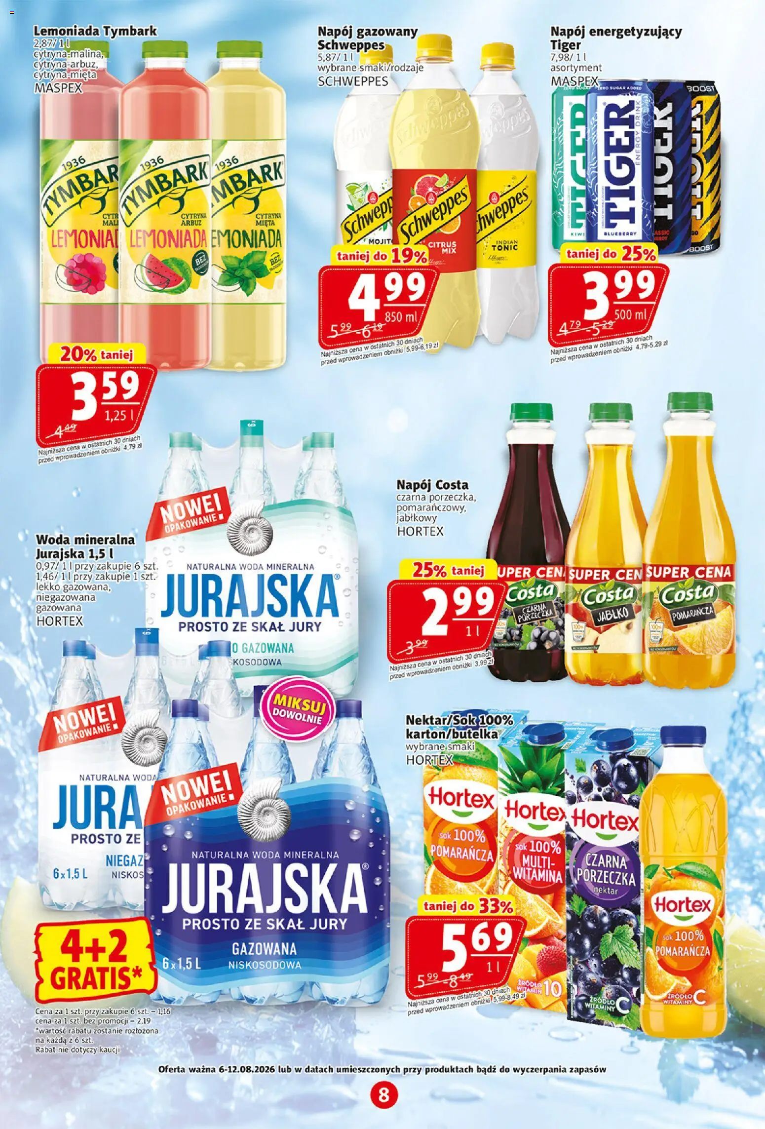 Prim Market gazetka od 06.08.2026 | Strona: 8 | Produkty: Cytryna, Arbuz, Porzeczka, Sok