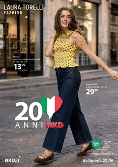 Anteprima del volantino NKD volantino valido a partire dal 22.06.2026