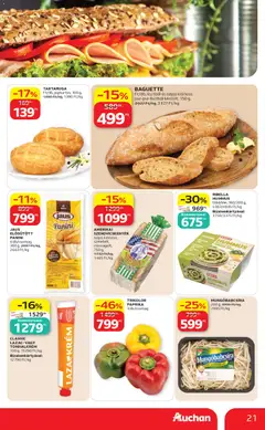 Auchan akciós újság - amely érvényes a következő dátumtól: 07.05.2026 | Oldal: 21
