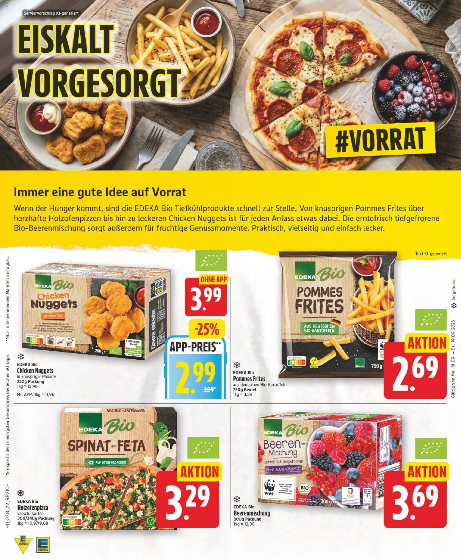 Edeka Prospekt – gültig ab 14.09.2026 | Seite: 22