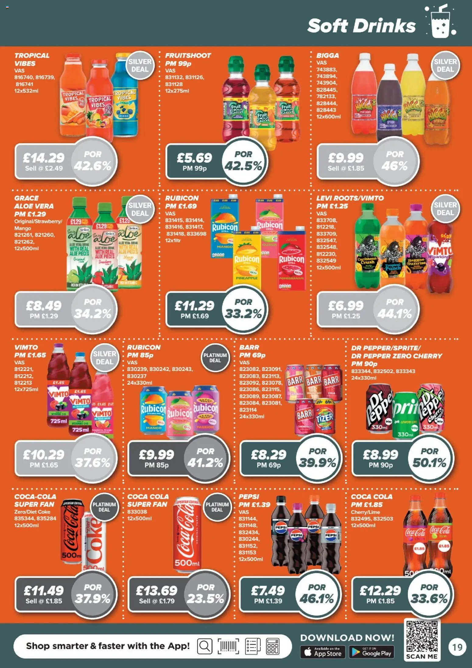 {H1} | Page: 19 | Products: Fruit, Pepsi, Pineapple, Pomegranate