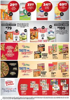 OK Foods specials catalogue – valid from 10.06.2026 | Page: 4 | Products: Cake, Flour, Vitamins, Pizza