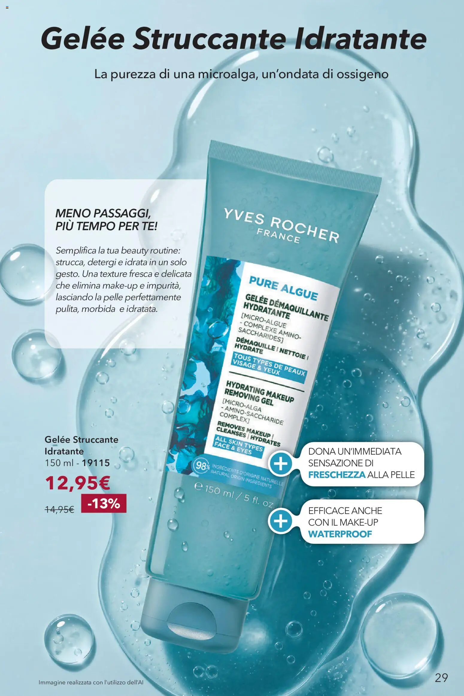 Volantino Yves Rocher del 24/09/2026 | Pagina: 29 | Prodotti: Struccante, Tè