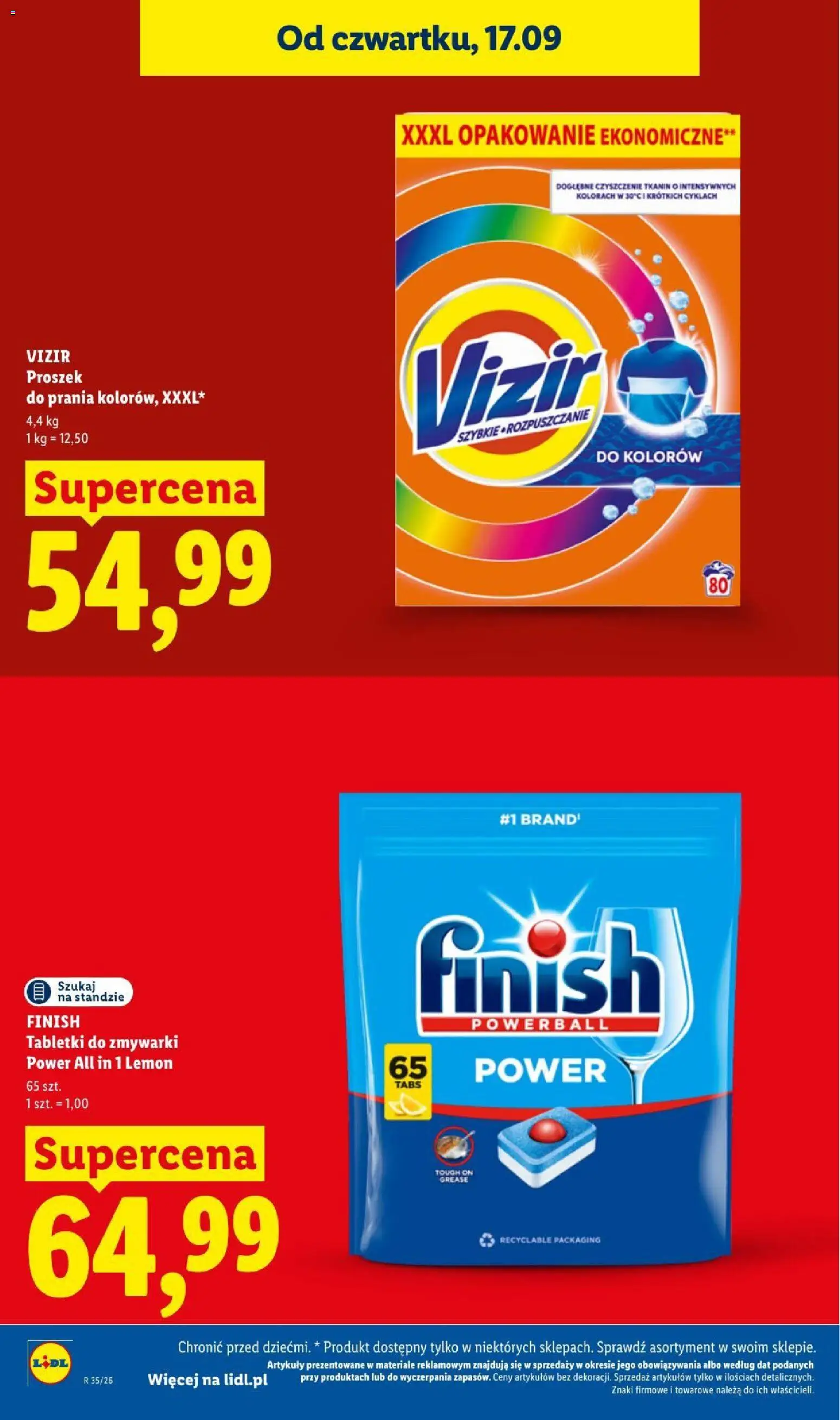 Lidl gazetka od 17.09.2026 | Strona: 34