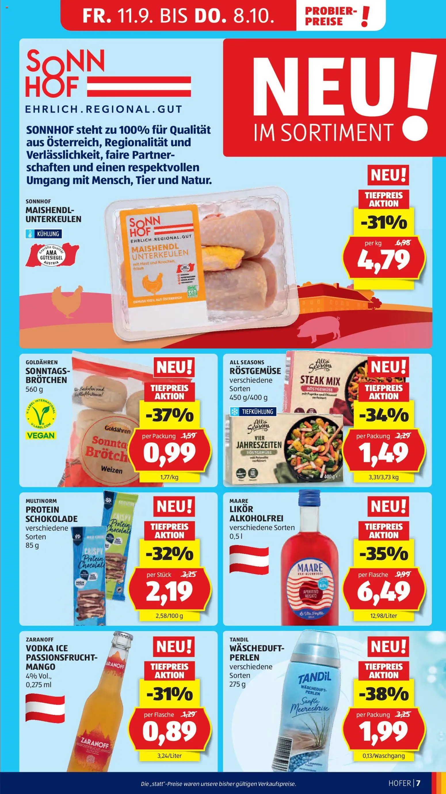 Hofer Flugblatt gültig ab 11.09.2026 | Seite: 15
