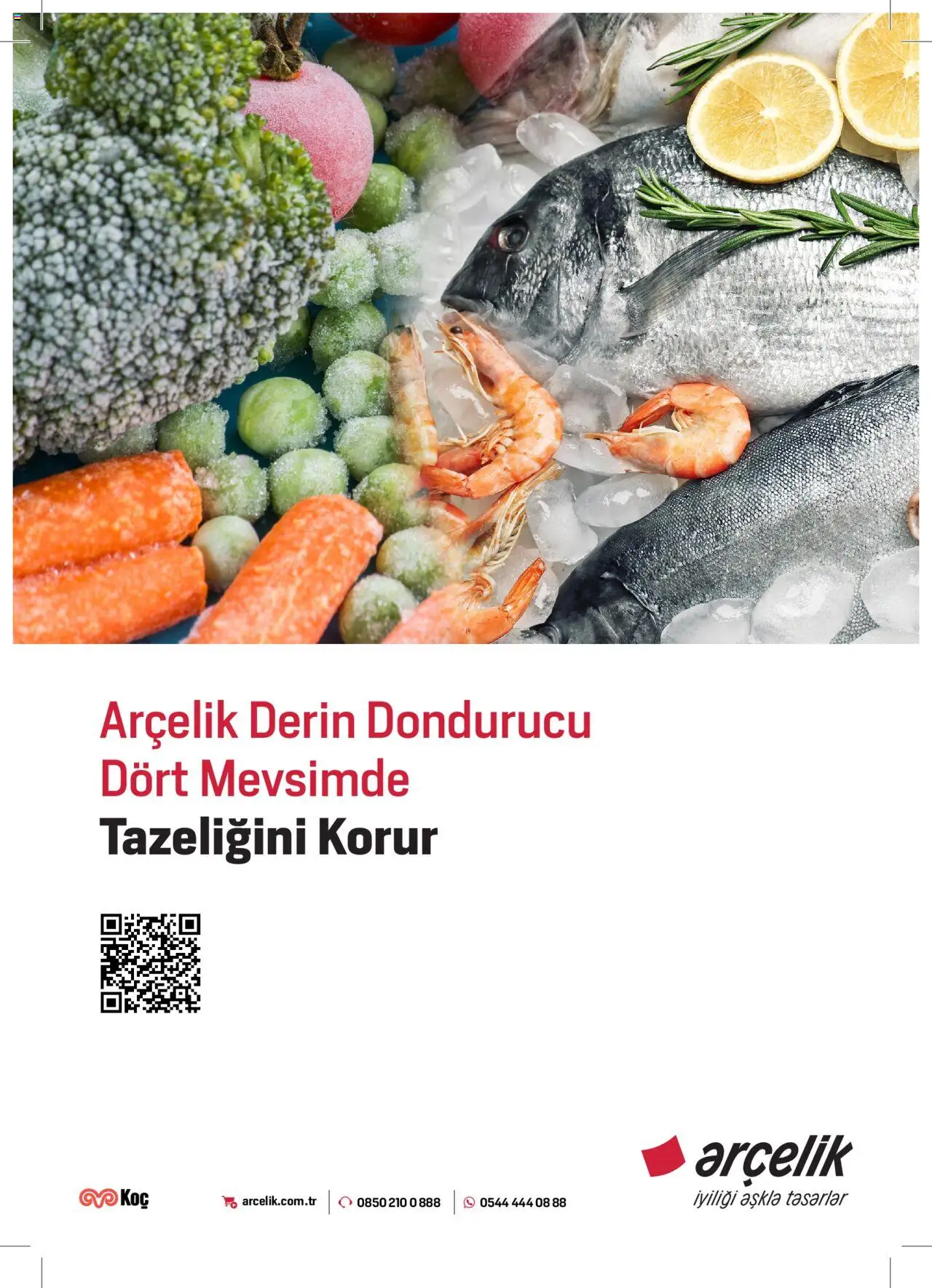 Arçelik Katalog - Dondurucu Kullanımında Püf Noktaları (16 Mart 2023 catalogue cover