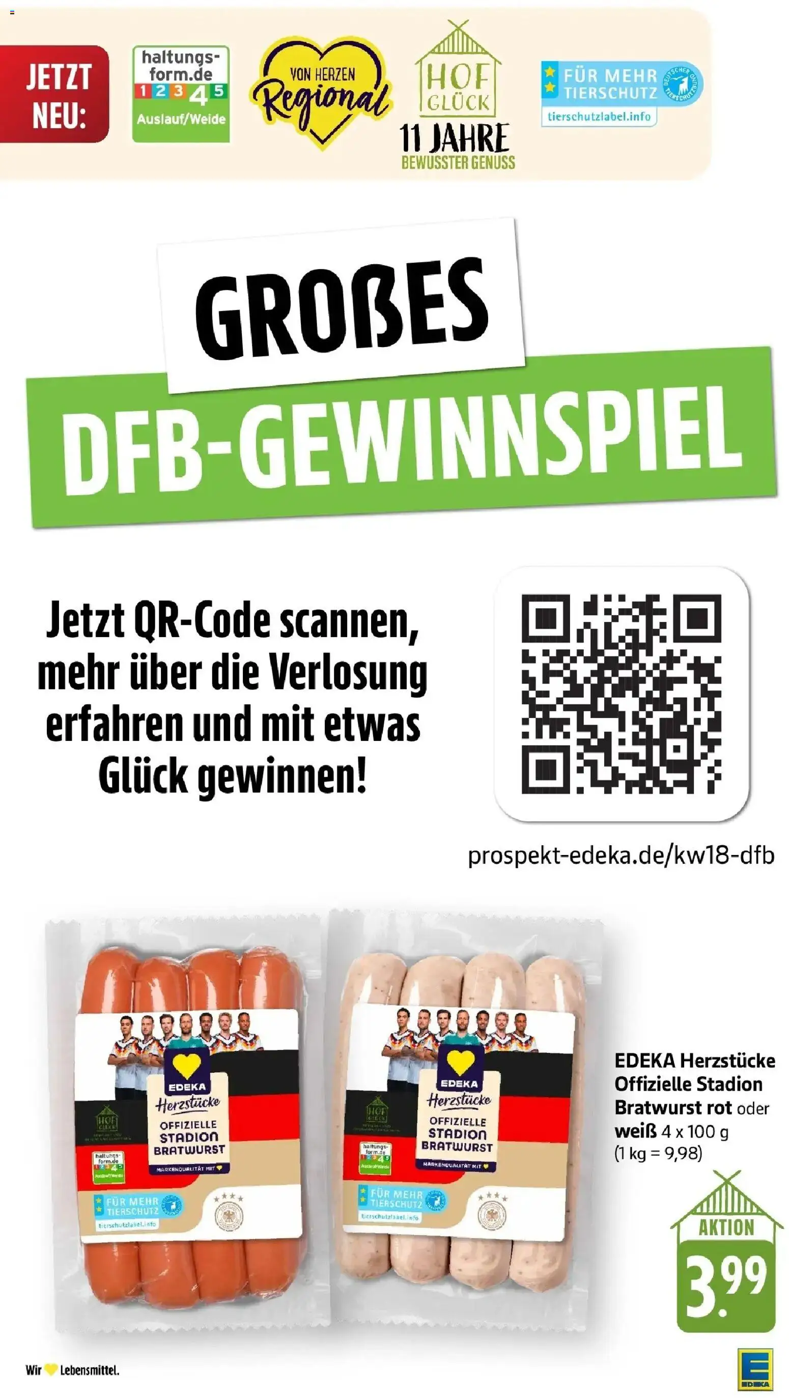 Edeka prospekt Pfungstadt	 – gültig ab 27.04.2026 | Seite: 24 | Produkte: Bratwurst