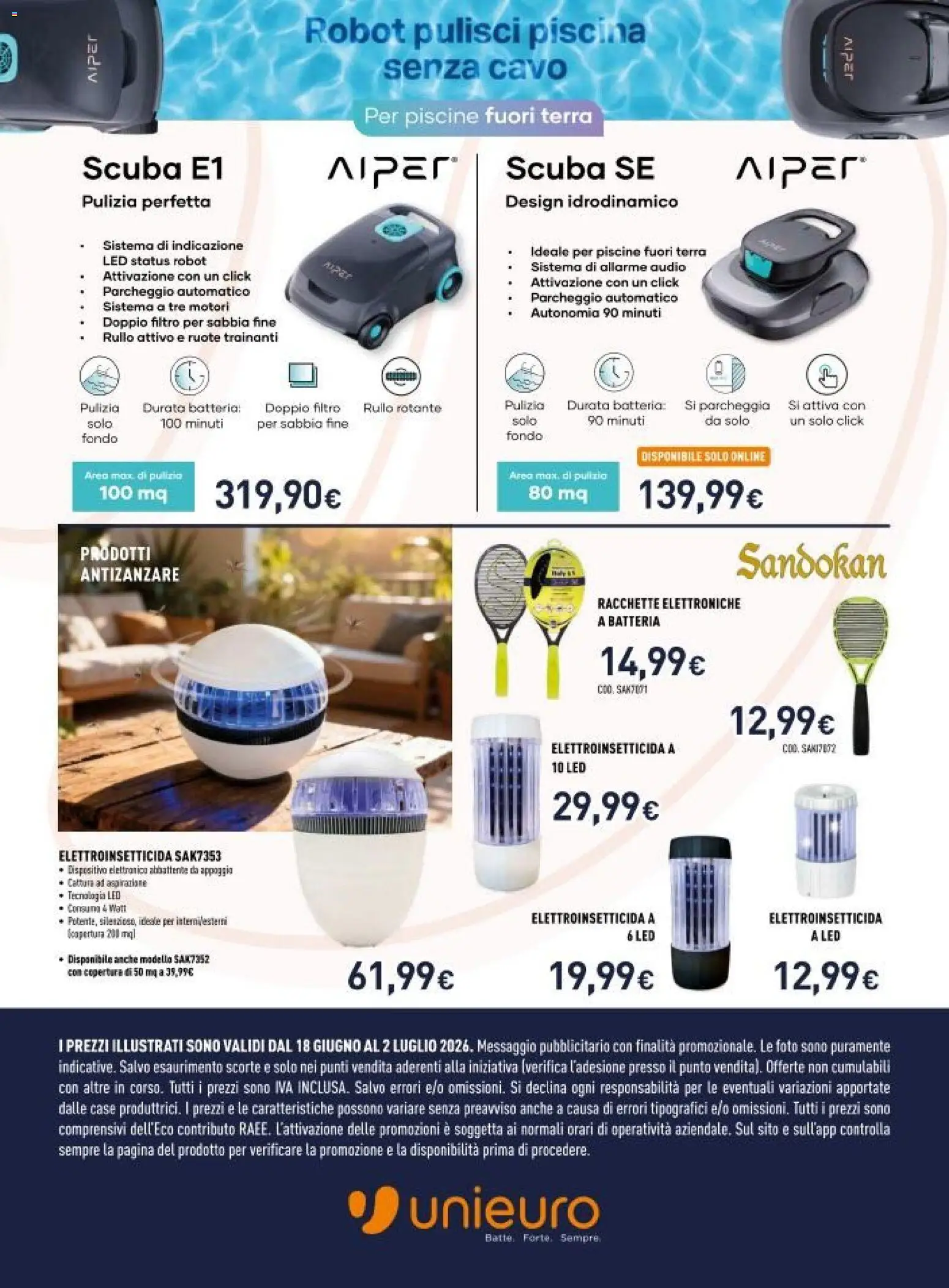 Volantino Unieuro del 18.06.2026 | Pagina: 17