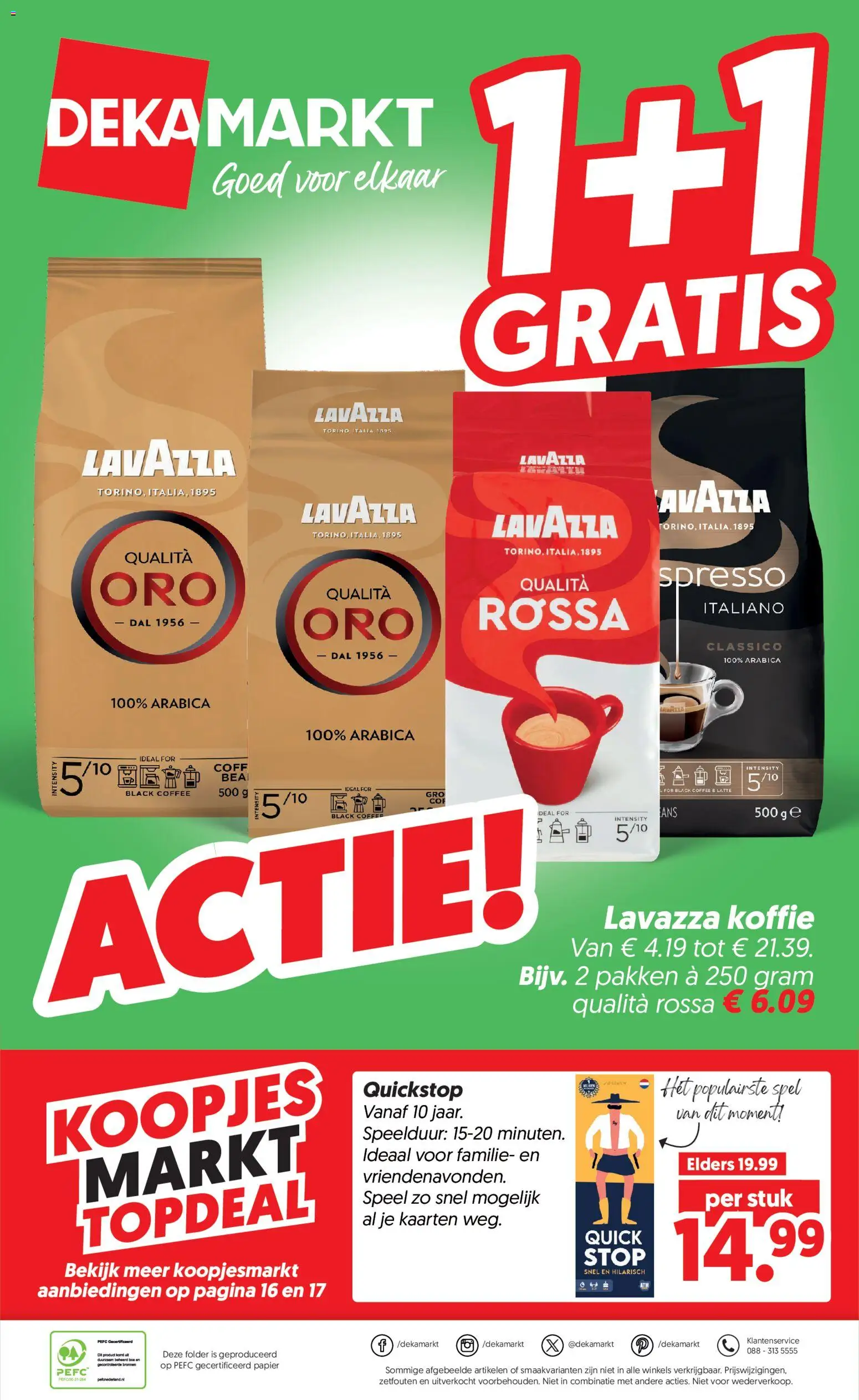 {H1} | Pagina: 24 | Producten: Koffie, Lavazza, Spel, Papier