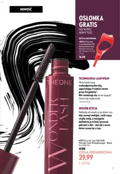 Pogląd oferty "Oriflame Katalog 13 2026" - ważna od 09.09.2026 | Strona: 7 | Produkty: Tusz do rzęs