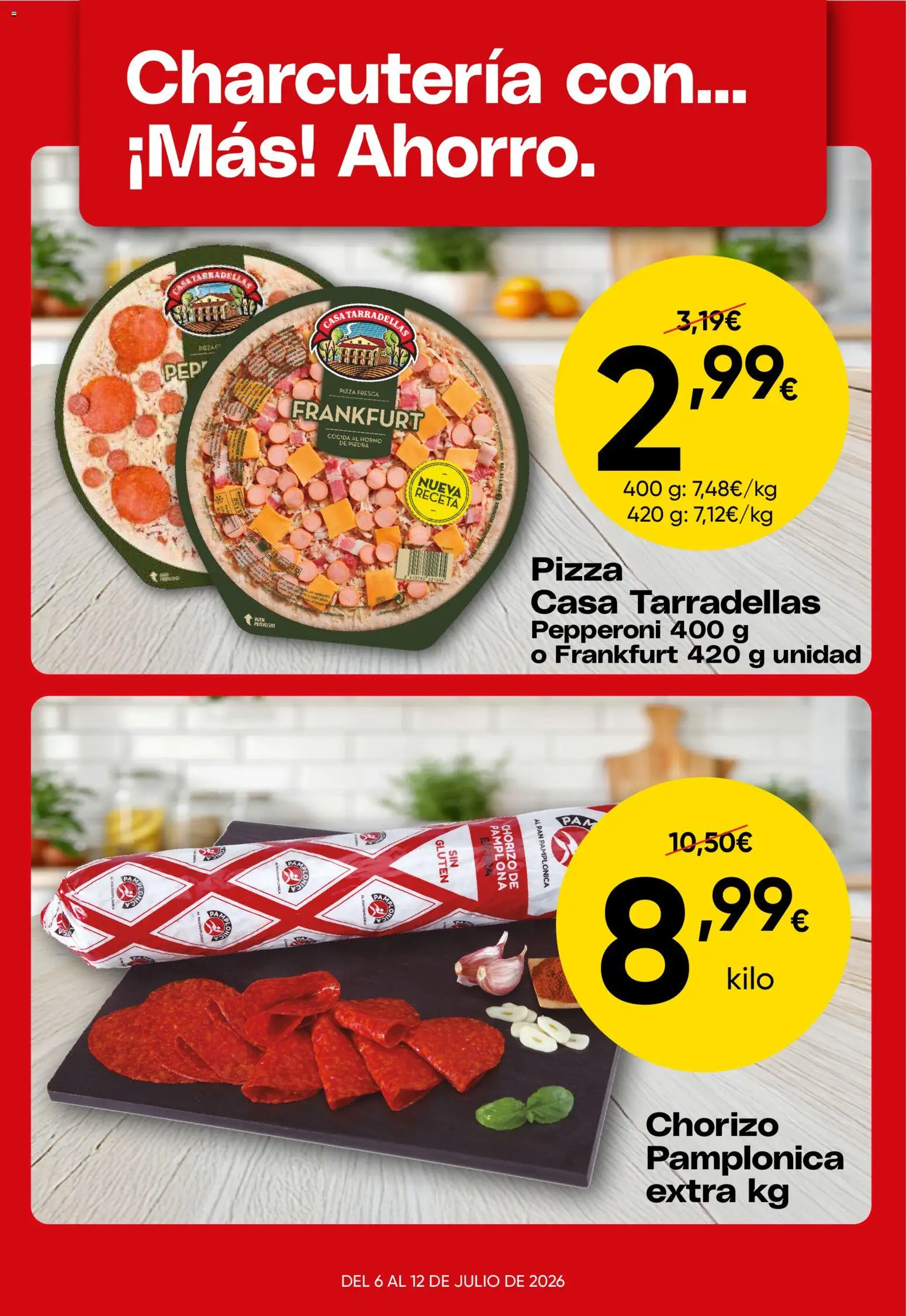 Froiz Oferta semanal │ válido desde el 06/07/2026 | Página: 3 | Productos: Pan, Pizza, Horno