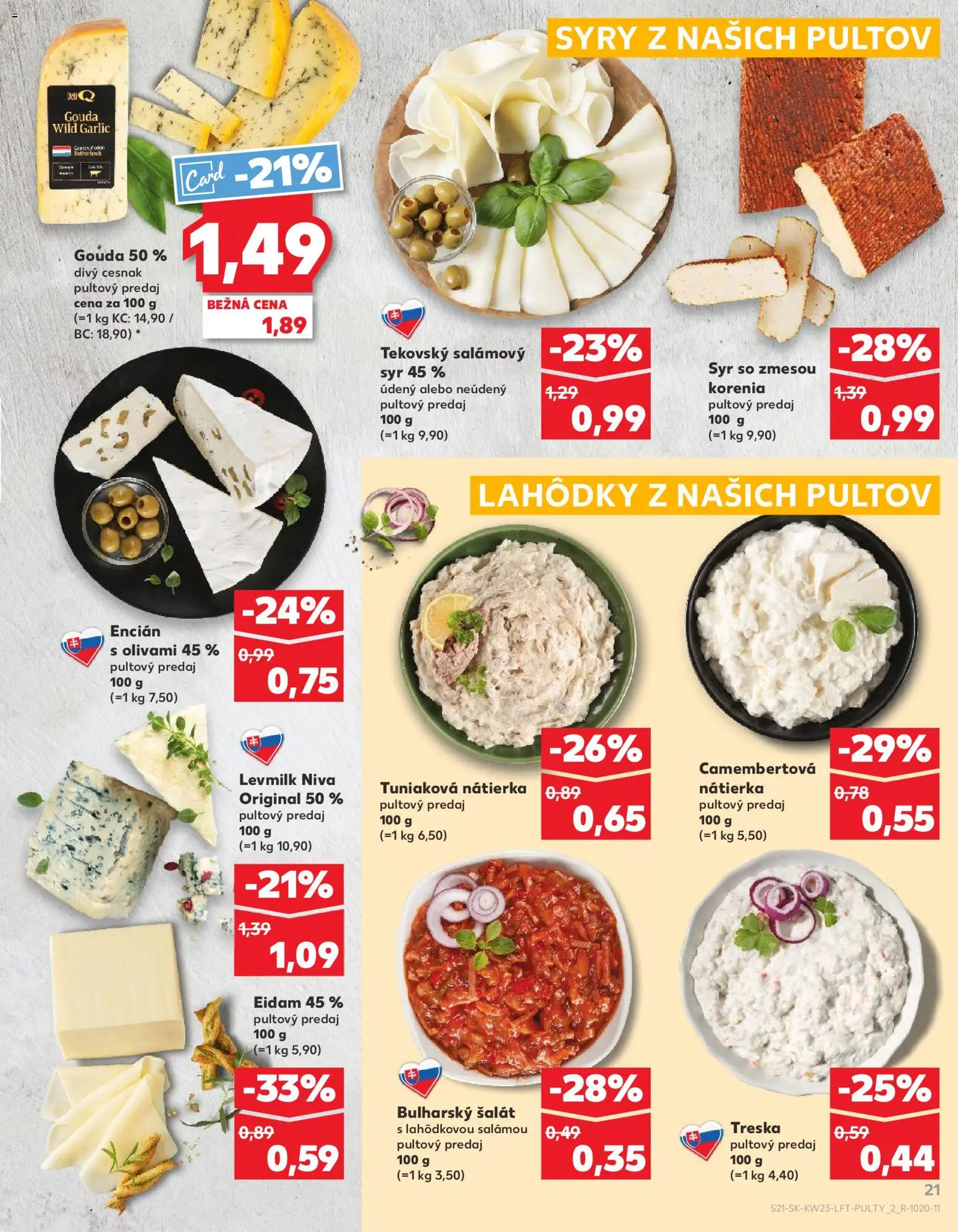 Kaufland SK akciós ujság - amely érvényes a következő dátumtól: 04.06.2026 | Oldal: 21