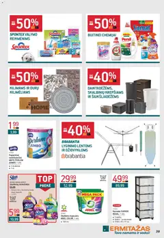 ERMITAŽAS leidinys galioja nuo 04.05.2026 | Puslapis: 39 | Prekių: Komoda