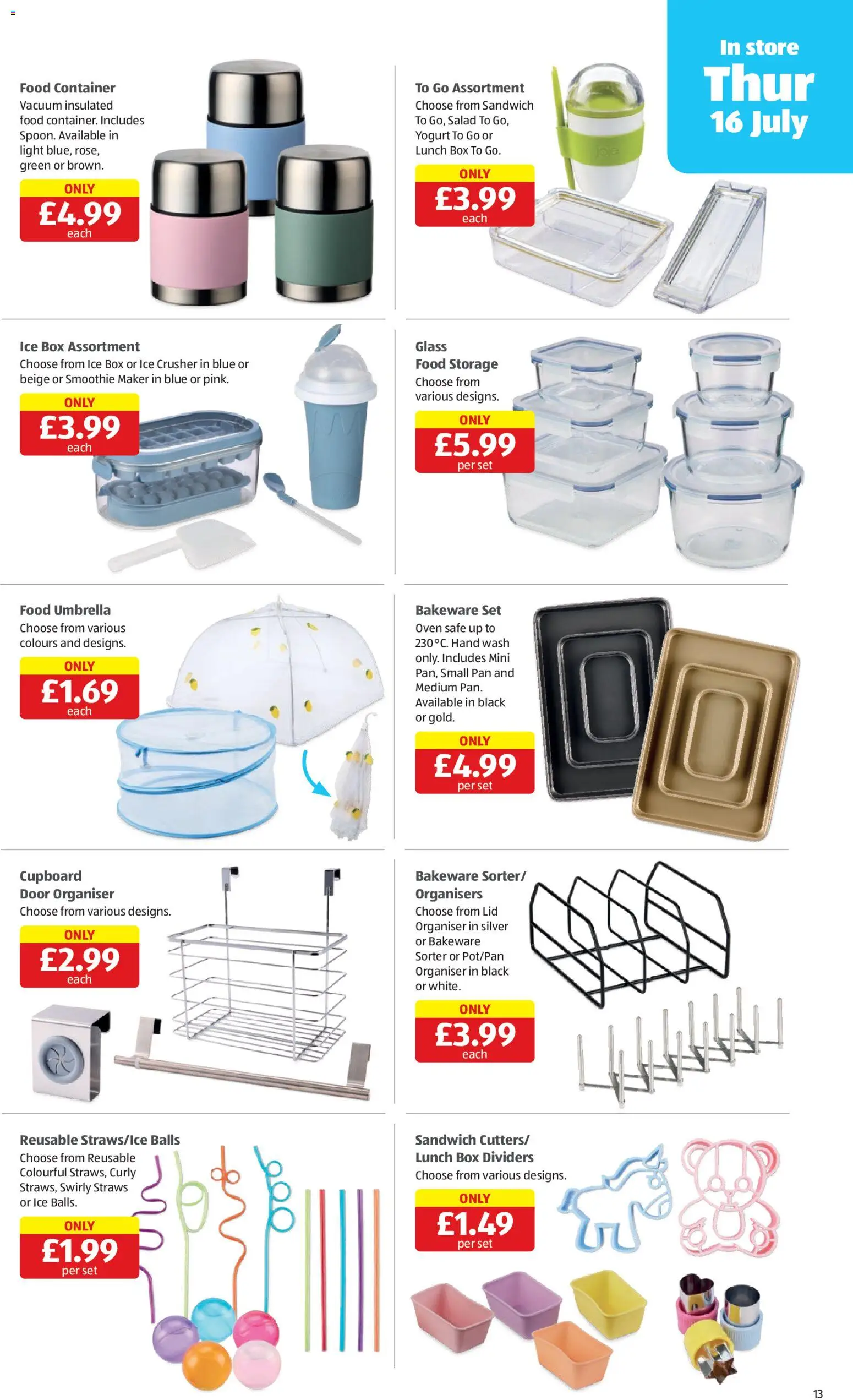 {H1} | Page: 13 | Products: Box, Container, Umbrella, Oven