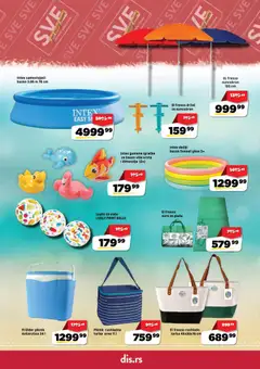 DIS katalog - pregled DIS kataloga - važi od 18.06.2026 | Strana: 22 | Proizvode: Torba, Frižider, Suncobran