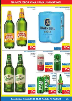 Vrutak Katalog - Pregled kataloga iz trgovine Vrutak, vrijedi od 11.05.2026 | Stranica: 25 | Proizvodi: Staropramen, Pivo, Ožujsko, Pan