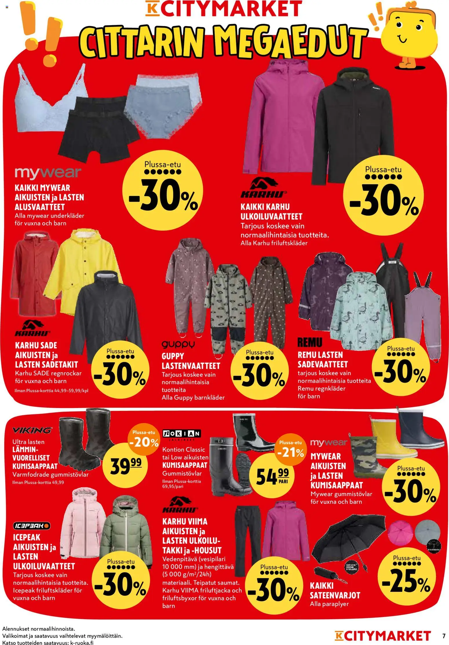 K-Citymarket tarjoukset – voimassa 17/09/2026 alkaen | Sivu: 7