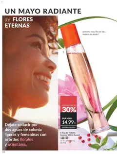 Vista previa Catálogo AVON campaña 5 válido desde el 01.05.2026 | Página: 18 | Productos: Perfume, Eau de toilette, Colonia