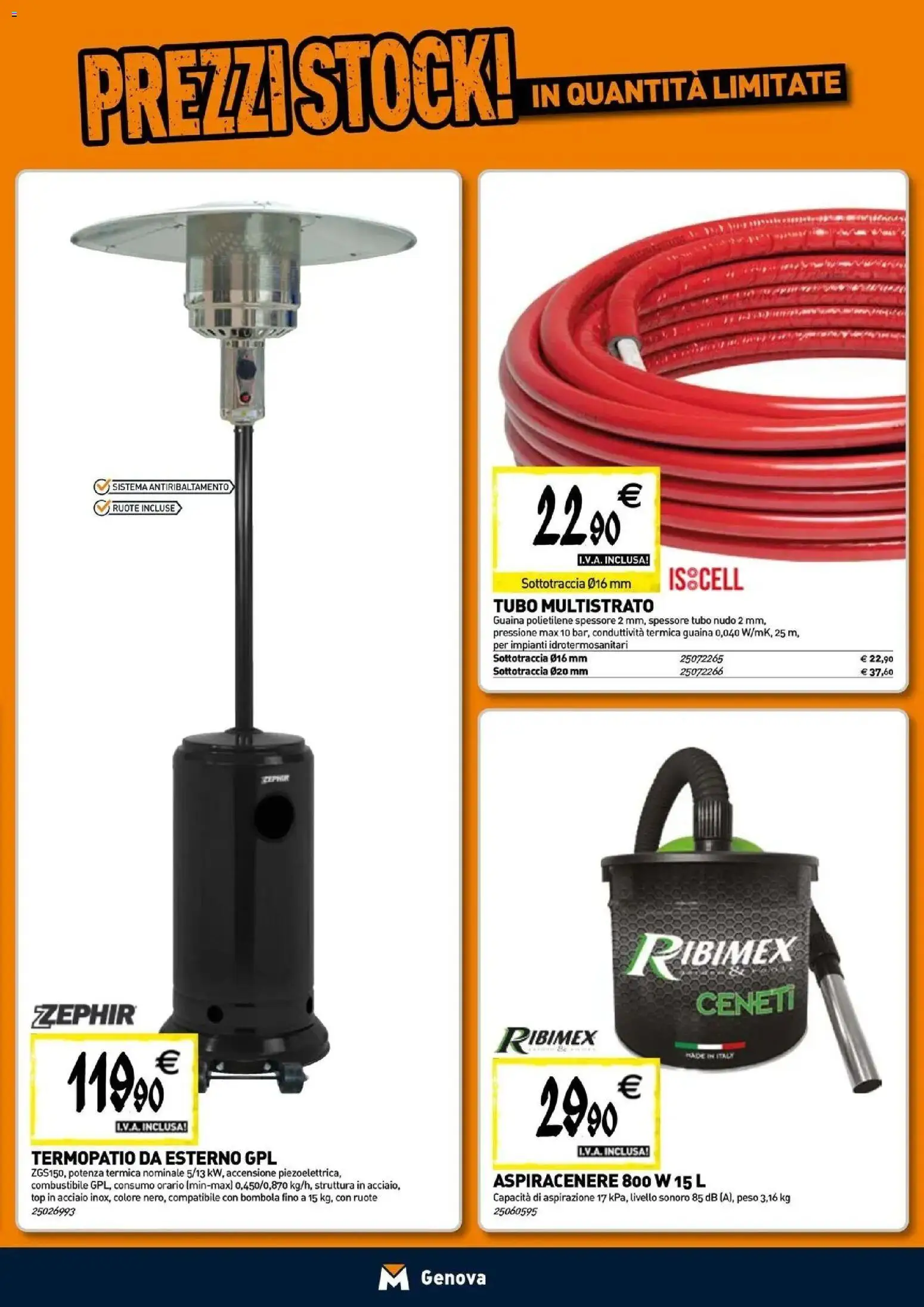 Nuovo TECNOMAT - Straordinari prezzi stock! dal 24/09/2026 > offerte anteprima 🛍️ | Pagina: 9 | Prodotti: Top, Tubo, Aspiracenere