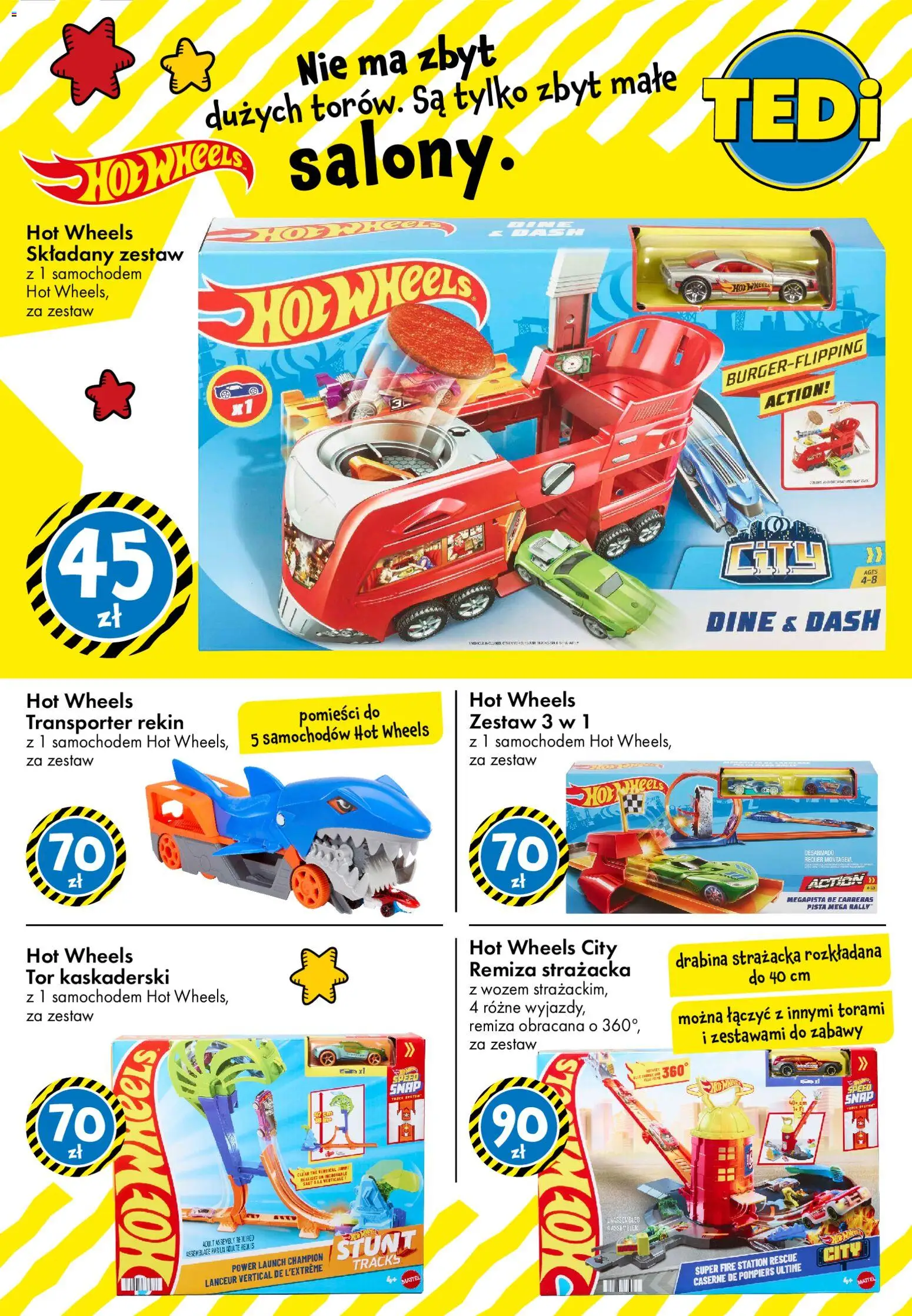 TEDi gazetka od 23.10.2026 | Strona: 7 | Produkty: Drabina, Hot wheels