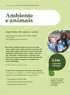 Pré-visualização Pingo Doce - Catálogo-Bairro Feliz válido de 08/04/2025 | Página: 42 | Produtos: Areia, Ração, Patê