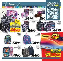 Anteprima del volantino SuperConveniente volantino Messina, Siracusa, Palermo valido a partire dal 21/08/2026 | Pagina: 55 | Prodotti: smart TV, Zaino, TV, Astuccio
