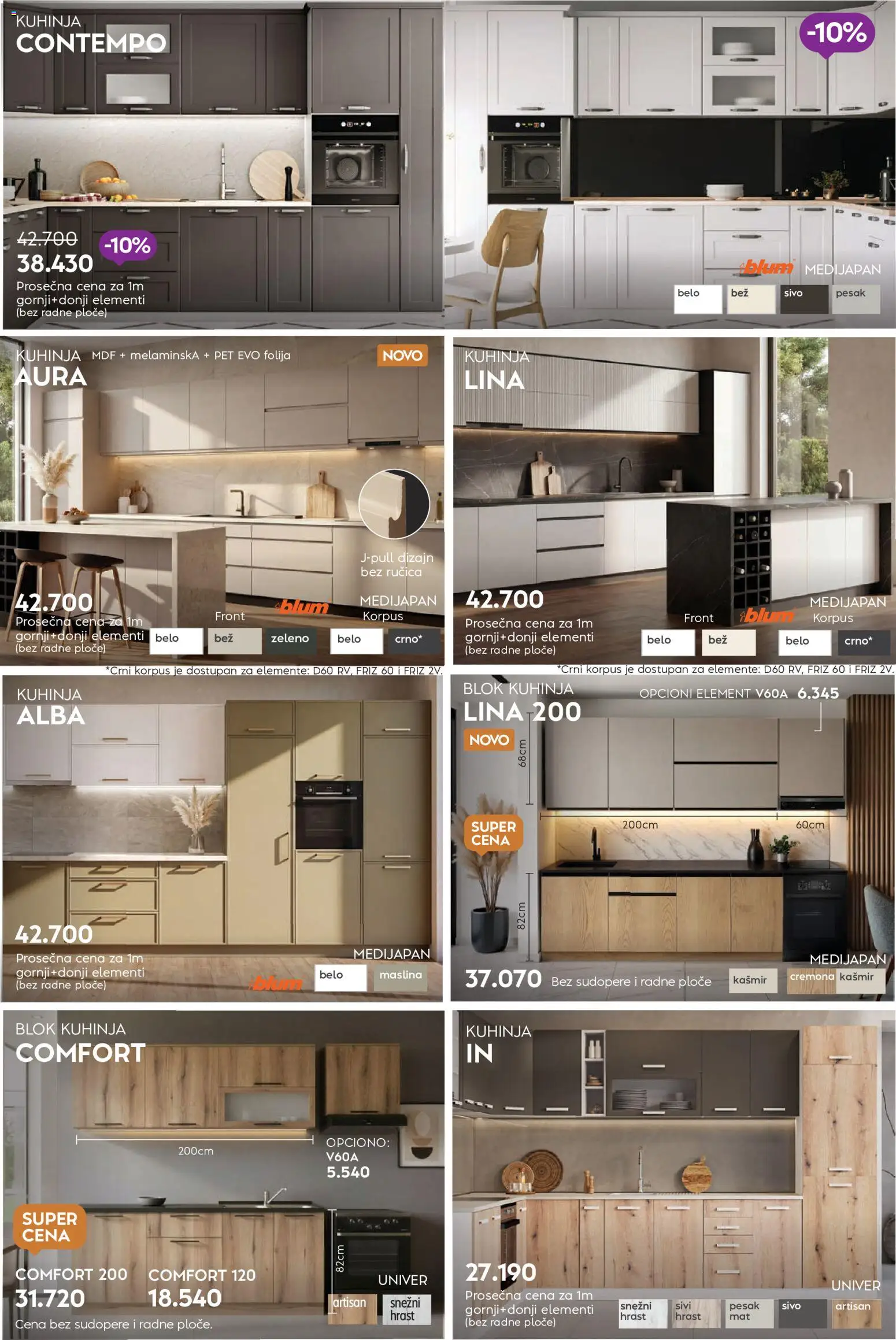 Matis katalog - važi od 01.08.2026 | Strana: 2 | Proizvode: Kuhinja
