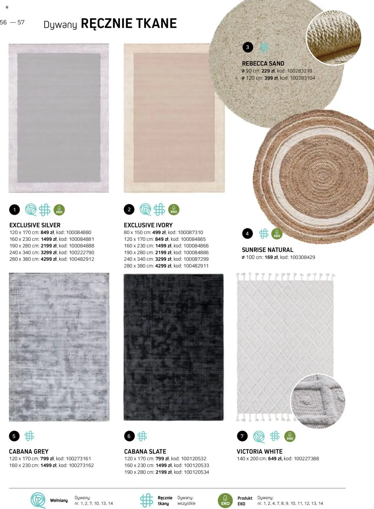 Komfort Gazetka - Katalog Dywanów od 15.10.2025 | Strona: 56 | Produkty: Dywany