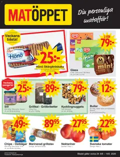Matöppet erbjudanden - Förhandsvisning av reklamblad från butik Matöppet aktuell från 08.06.2026