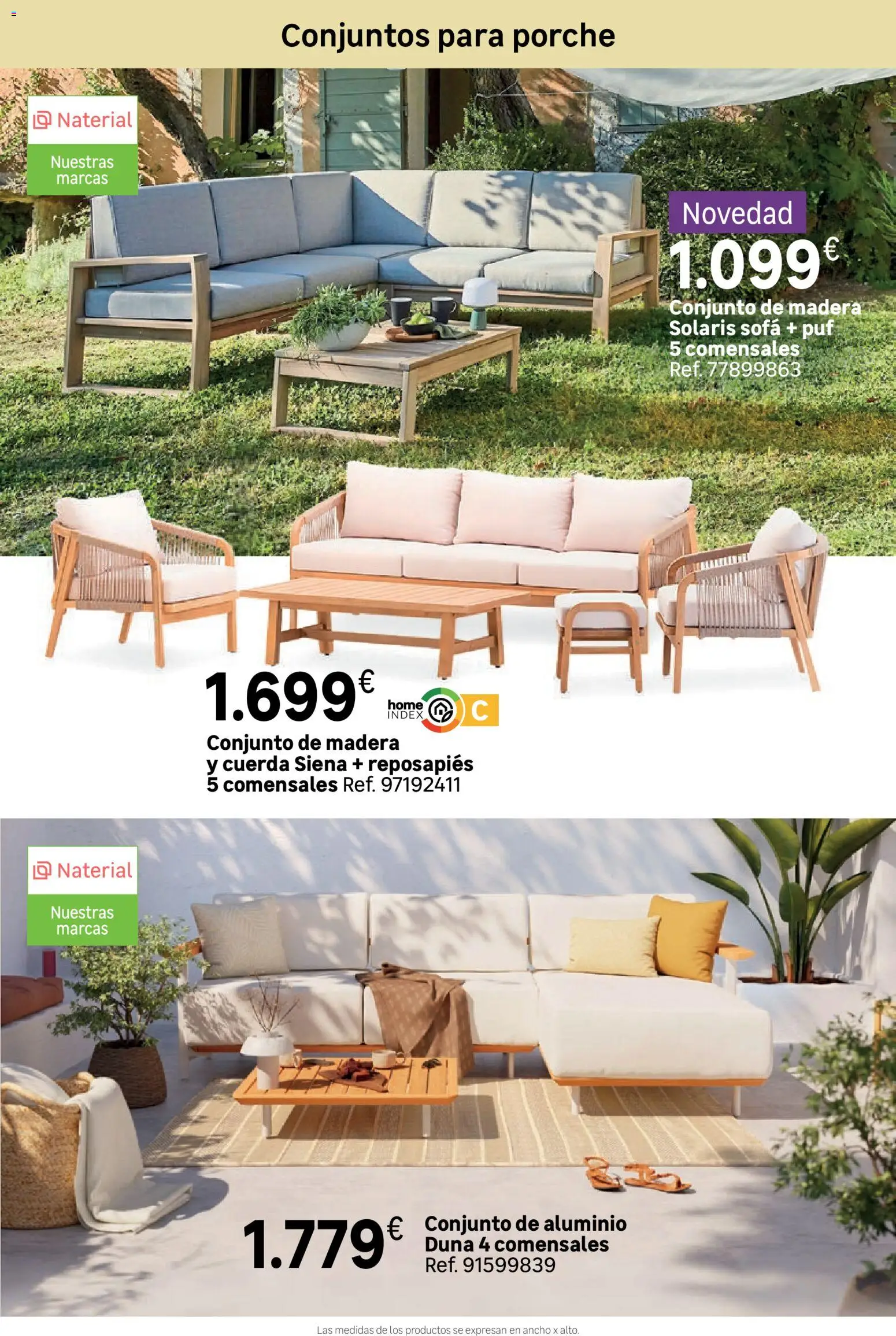 Leroy Merlin catálogo │ válido desde el 24.03.2026 | Página: 25 | Productos: Reposapiés, Sofá