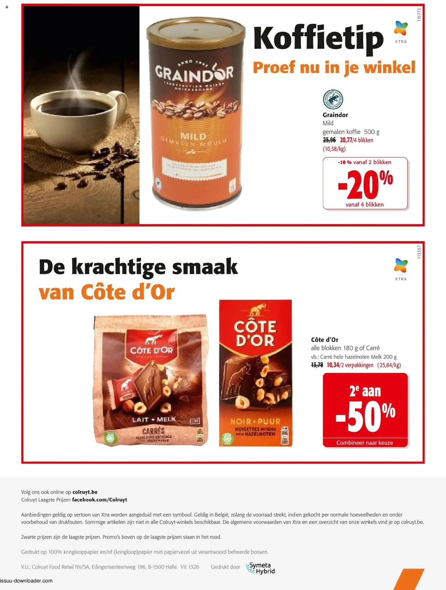 {H1} | Pagina: 21 | Producten: Csirkecombfile, Melk, Koffie