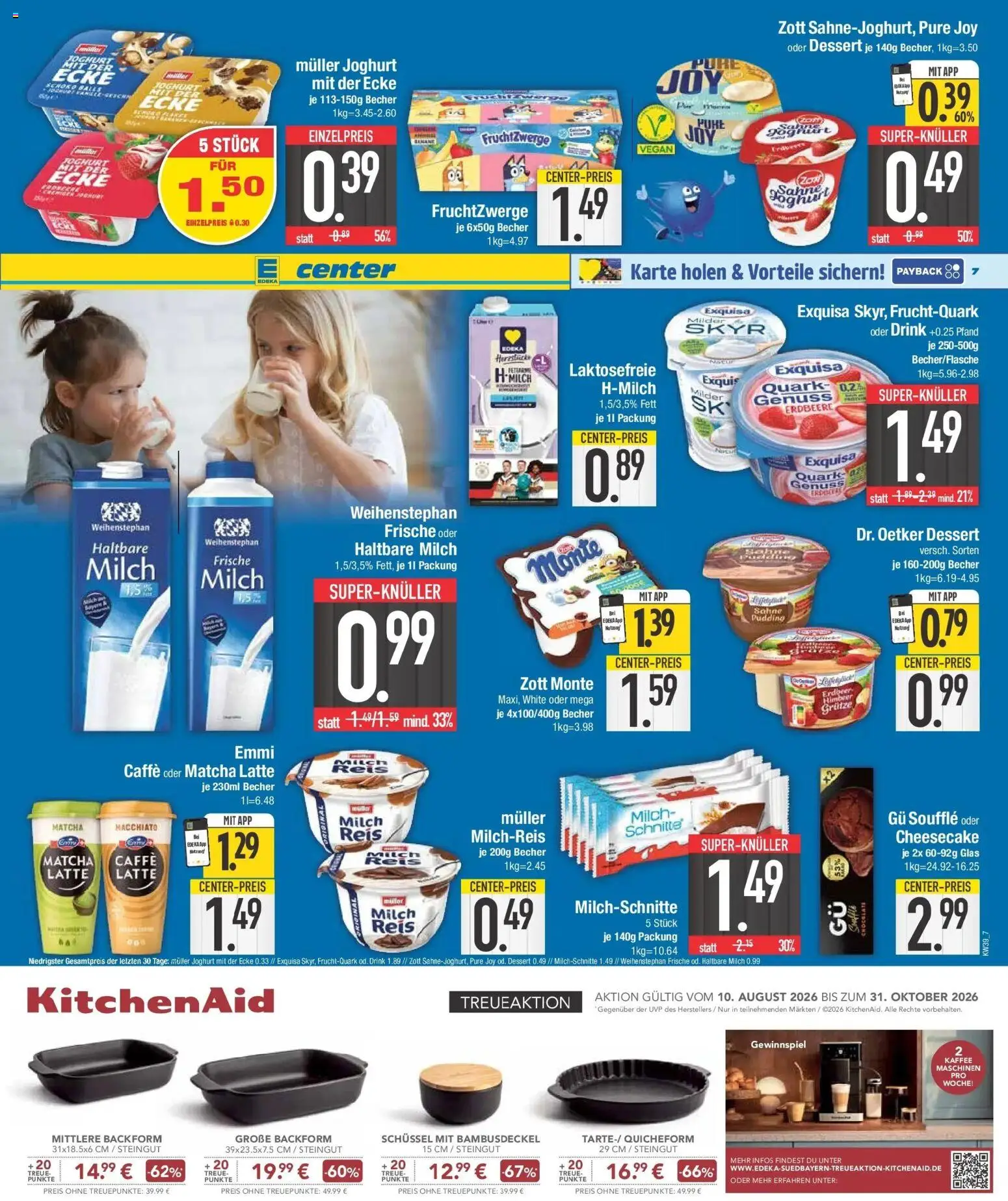 E center Prospekt Regensburg (ab 21.09.2026) zum Blättern | Seite: 7 | Produkte: Kaffee, Fruchtzwerge, Pudding, Exquisa