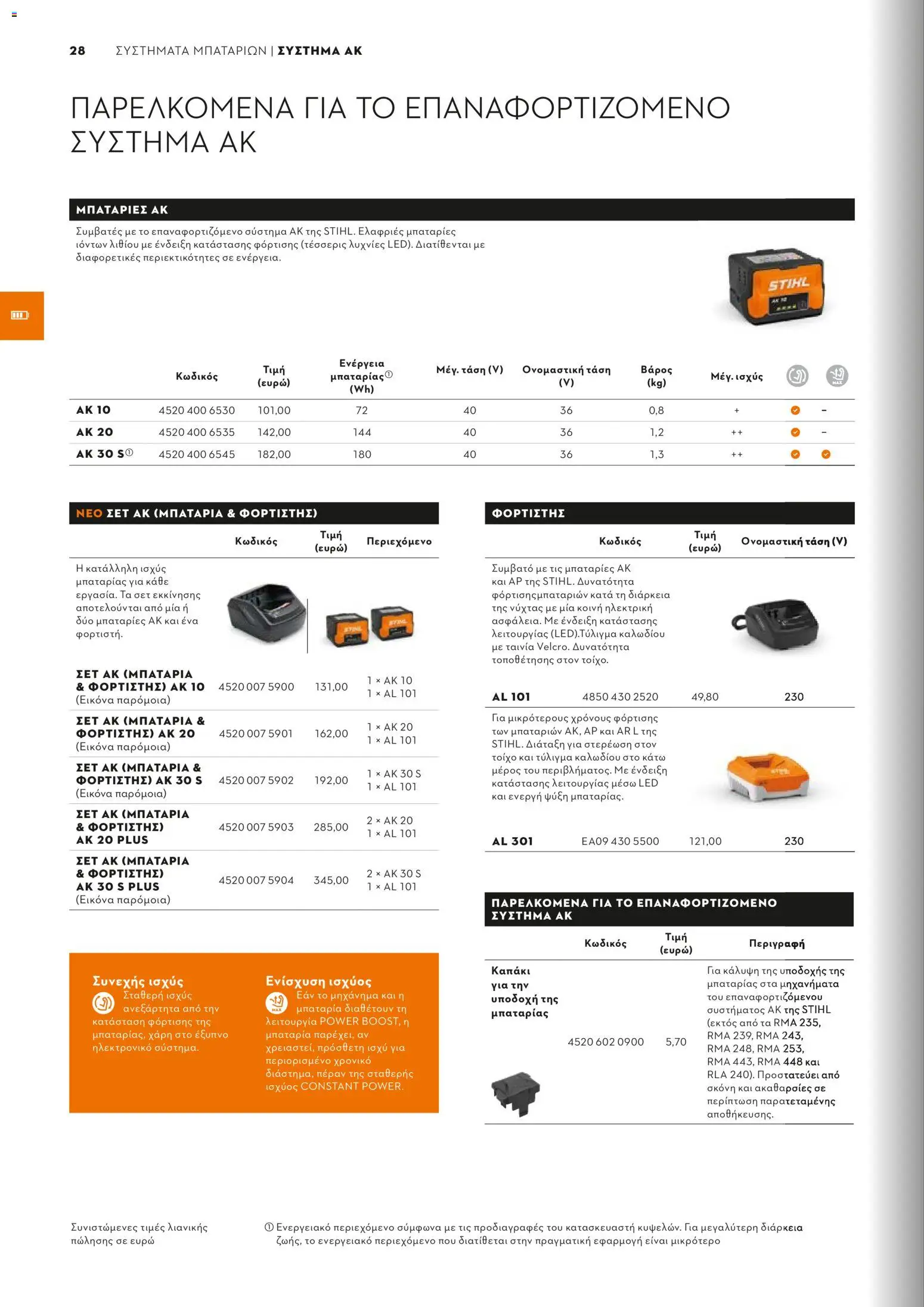 Stihl - Κατάλογος – σε ισχύ από 01/02/2026 | Σελίδα: 29