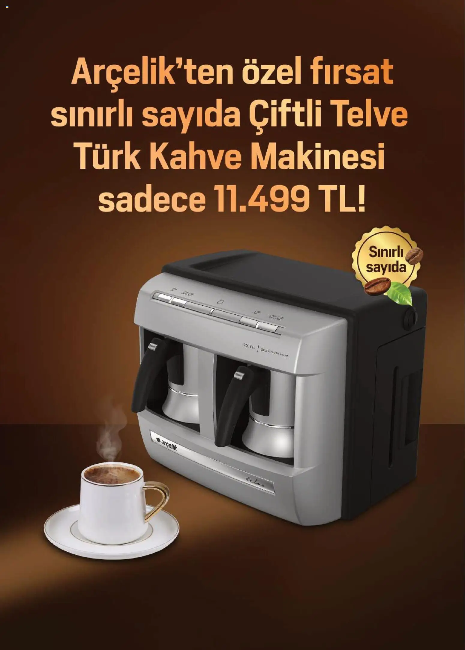 Arçelik Katalog - 01.04.2026 tarihinden itibaren geçerlidir | Sayfa: 57 | Ürünler: Kahve, Kahve makinesi