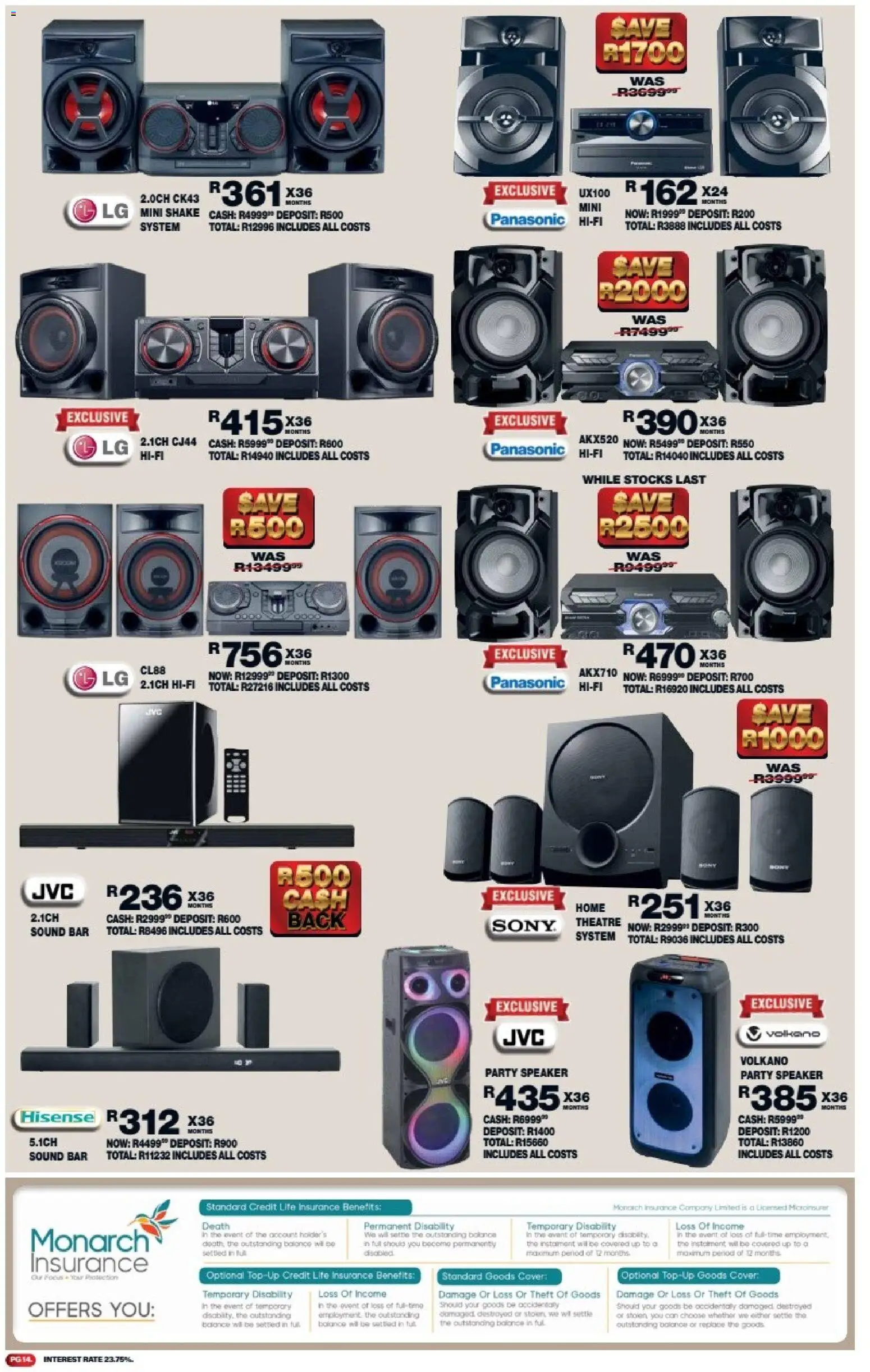 New Lewis Stores catalogue – valid from 11.05.2026 | Page: 14 | Products: Cover, Speaker