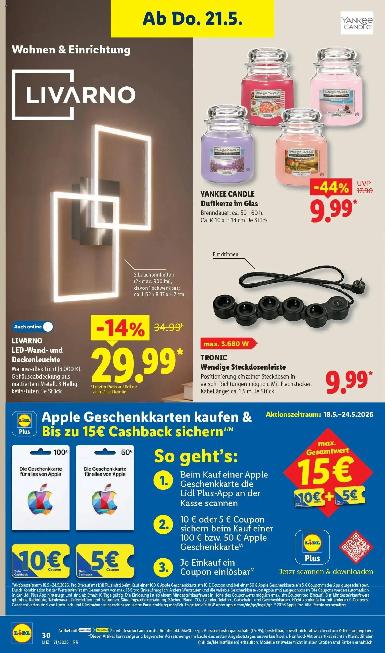 Lidl Prospekt Zülpich – gültig ab 17.05.2026 | Seite: 52 | Produkte: Apple