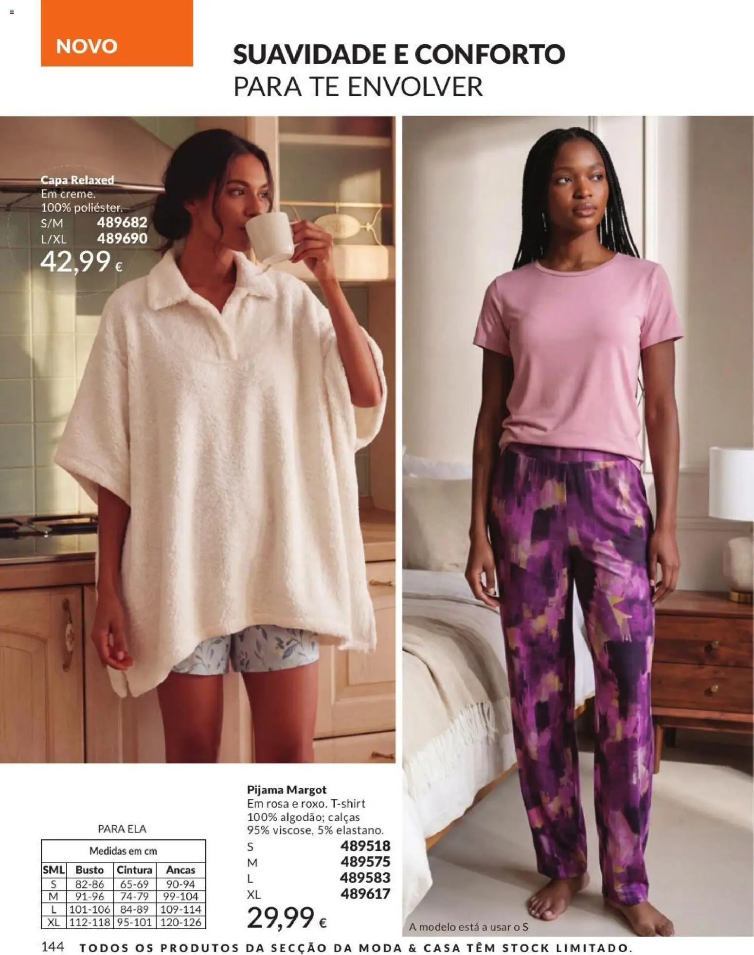 Catálogo Avon Campanha 9 │ válido de 01/09/2026 | Página: 144 | Produtos: Calças, Pijama, Creme