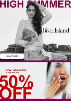 Preview of River Island - Summer sale valid from 18/07/2026