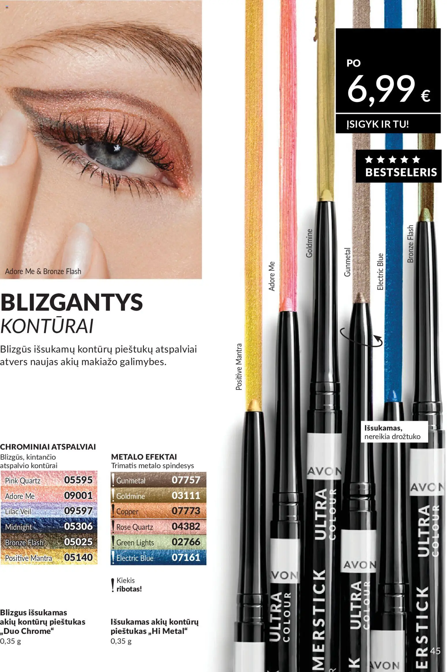 AVON akcijos nuo 2026.05.01 | Puslapis: 45