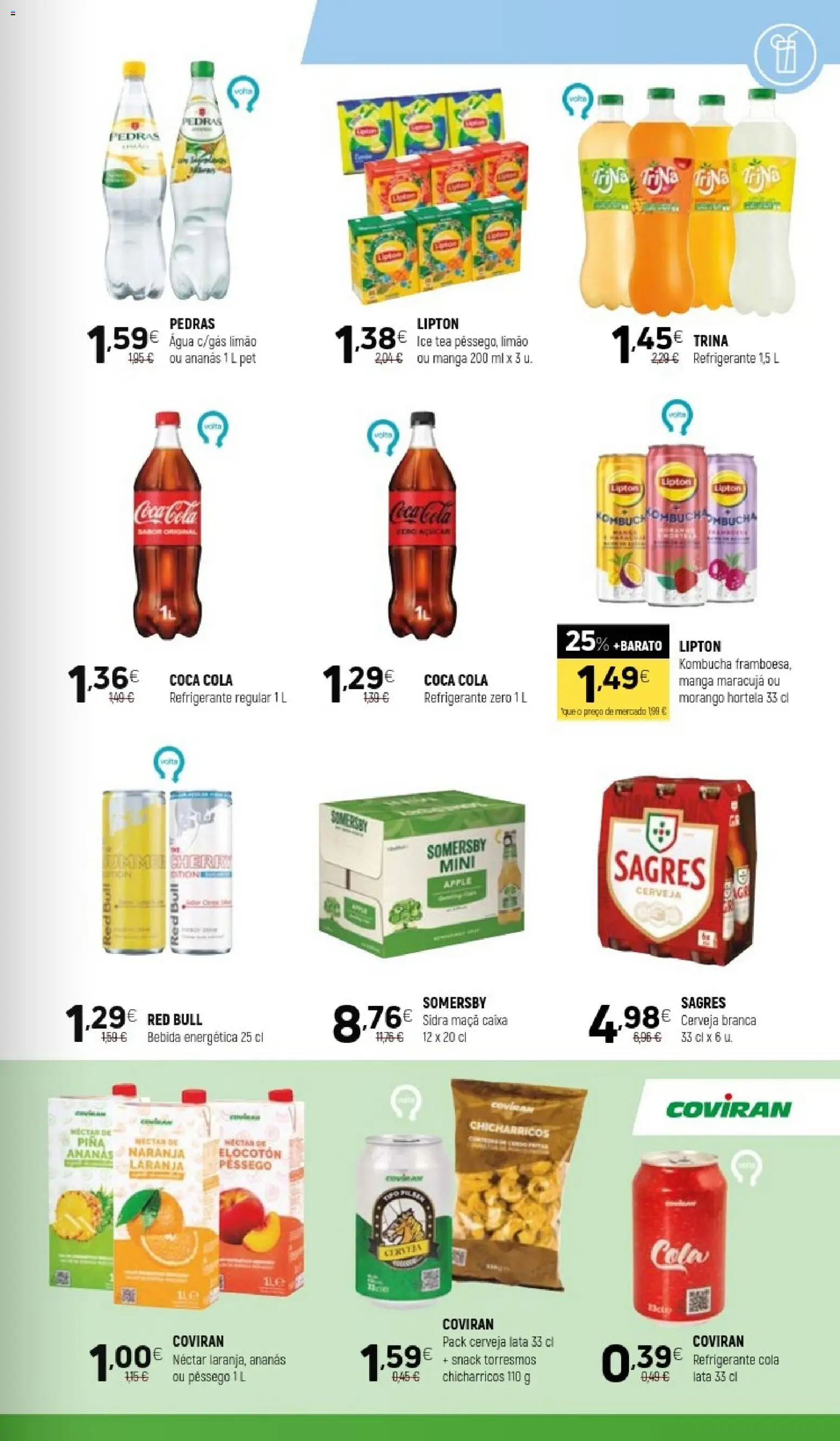 Coviran folheto │ válido de 11/08/2026 | Página: 11 | Produtos: Agua, Hortelã, Ananás, Bebida energética