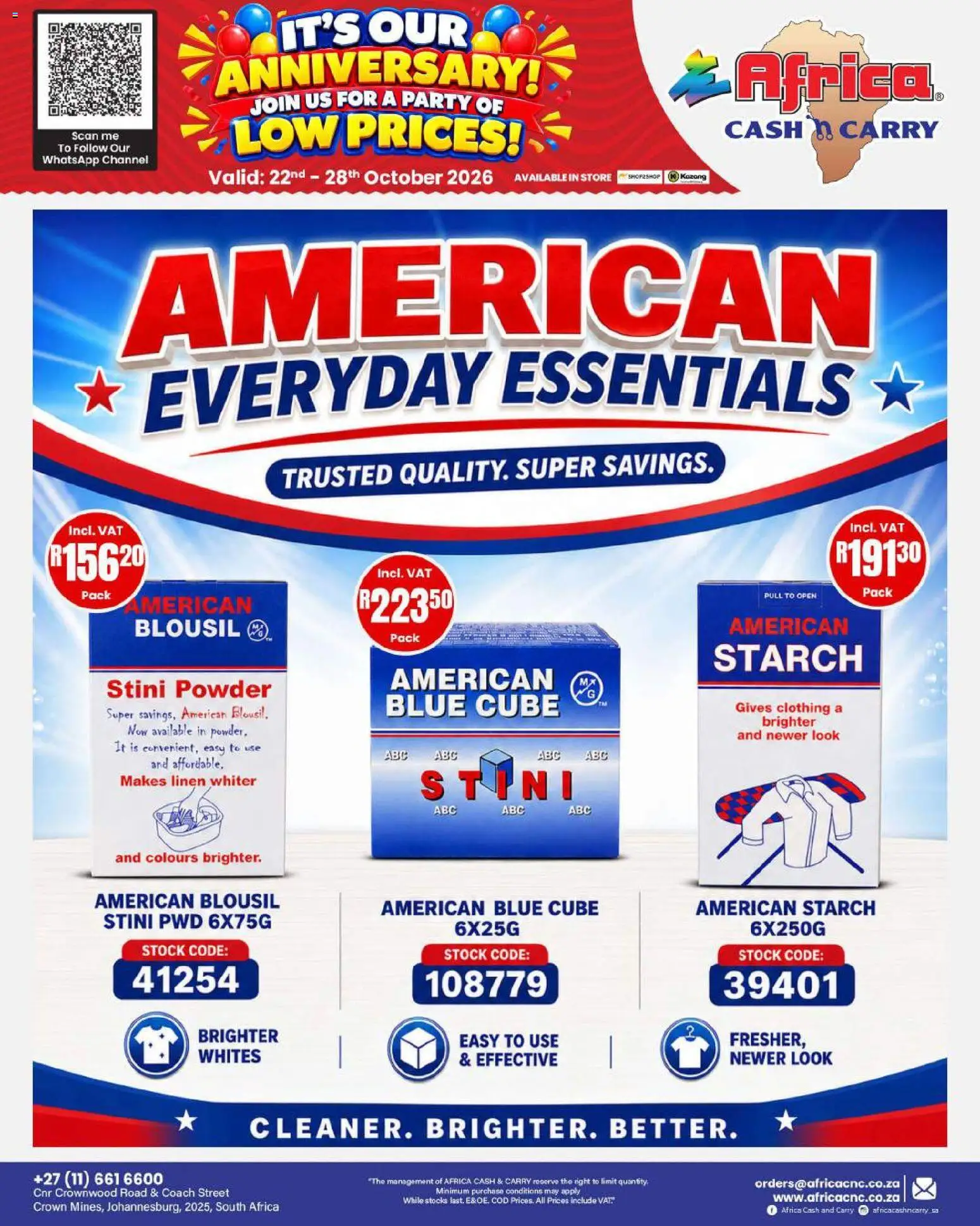 New Africa Cash & Carry catalogue – valid from 22/10/2026 | Page: 15