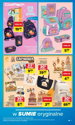 Pogląd oferty "Carrefour gazetka - Szkoła nowy sezon" - ważna od 27.07.2026 | Strona: 11