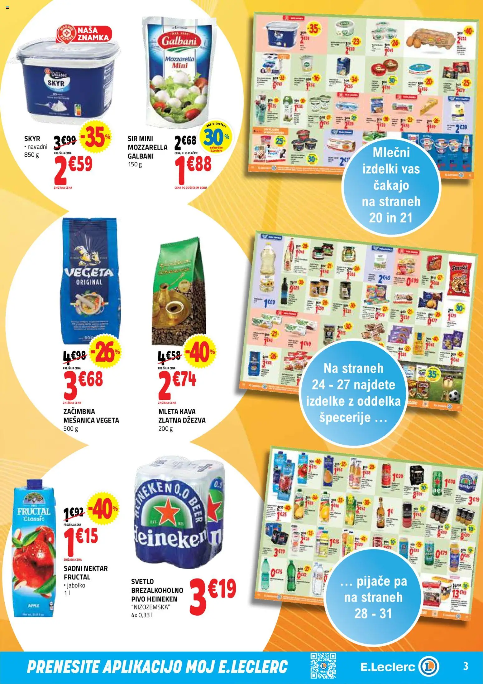 Novi E.leclerc katalog ponudbe – veljaven od 24.06.2026 | Stran: 3