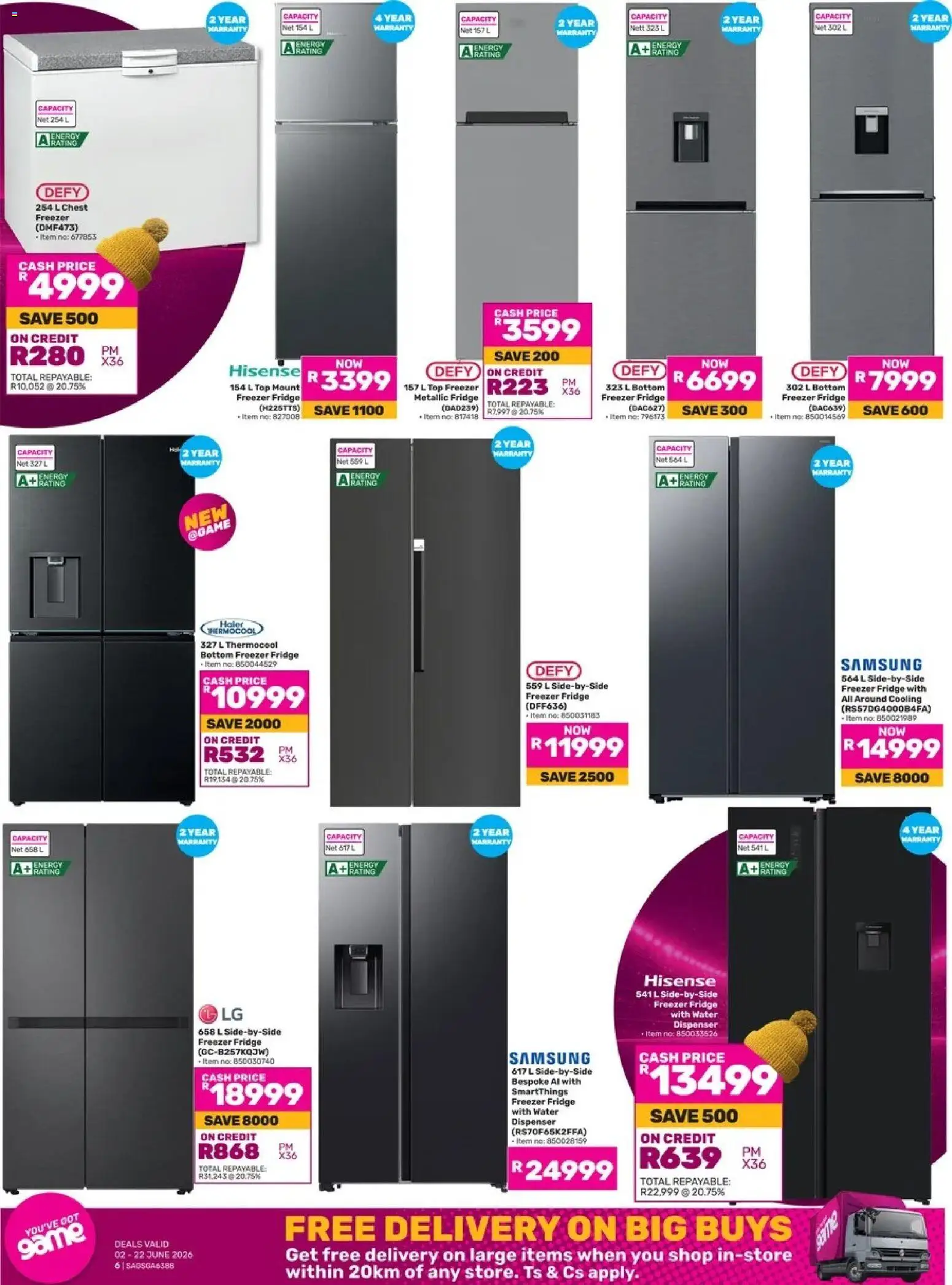 New Game catalogue – valid from 02.06.2026 | Page: 6