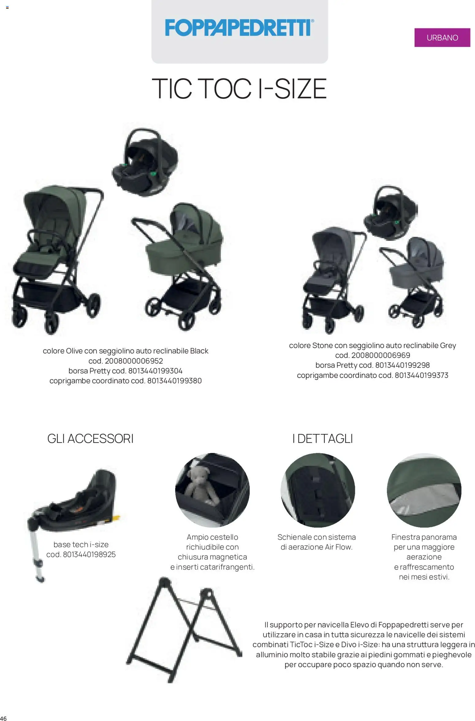 Volantino Prenatal del 16/09/2026 | Pagina: 46 | Prodotti: Olive, Borsa, Alluminio, Inserti
