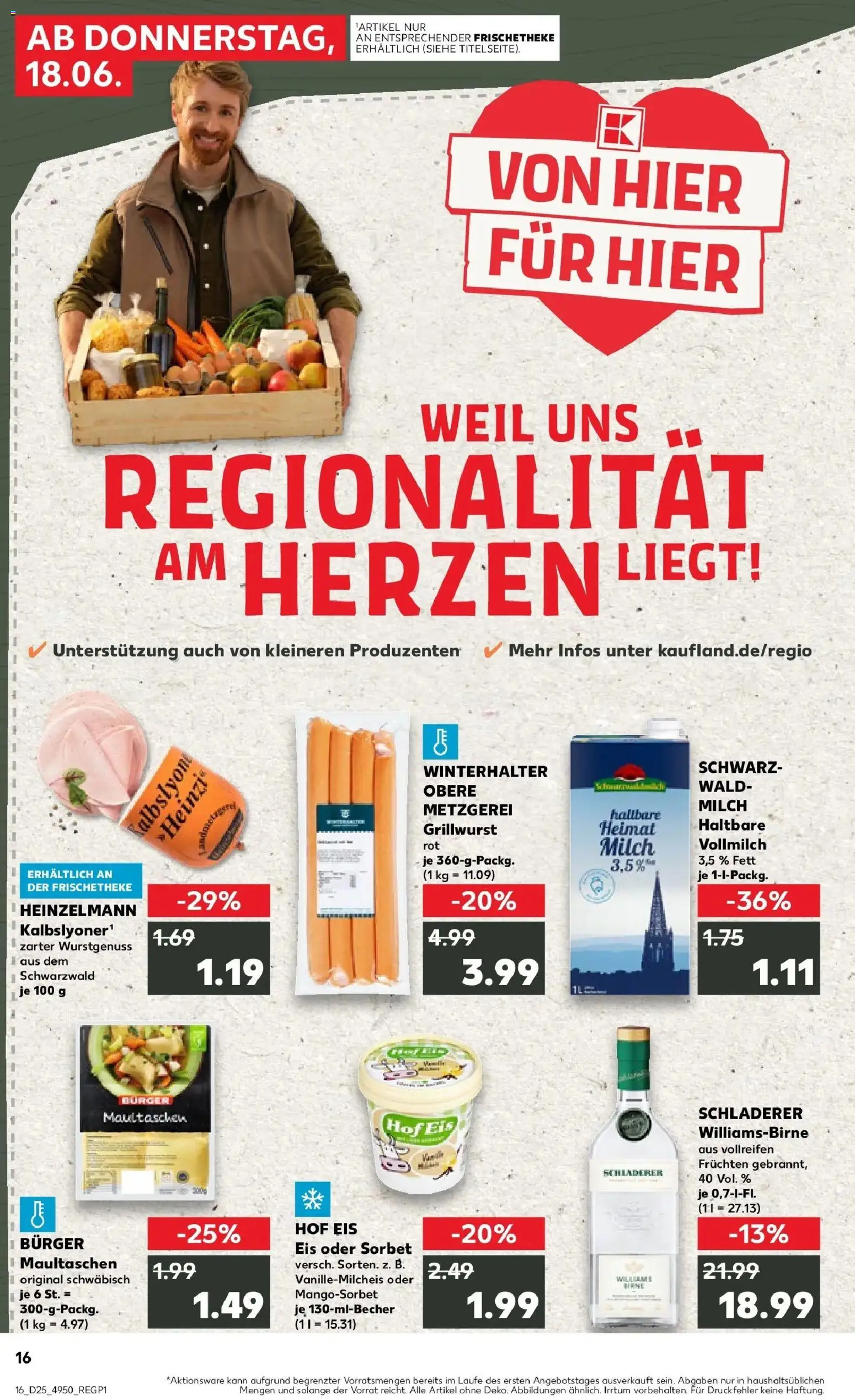 Kaufland Prospekt Freiburg Im Breisgau – gültig ab 18.06.2026 | Seite: 16